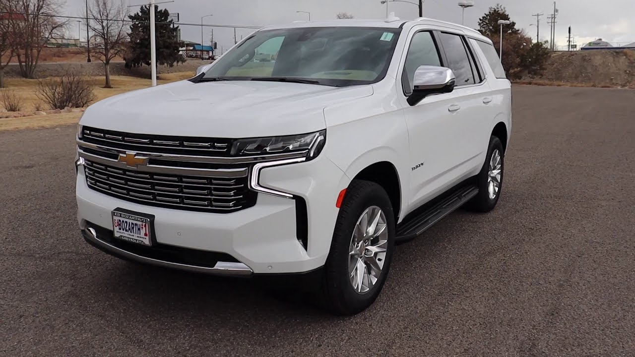 2021 Chevrolet Tahoe Premire Interior   HD 1080p