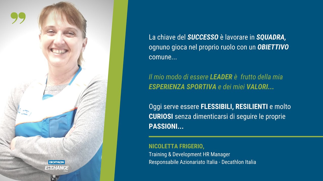 EP.6 - Intervista a Nicoletta Frigerio - Training & Development HR Manager - Decathlon Italia