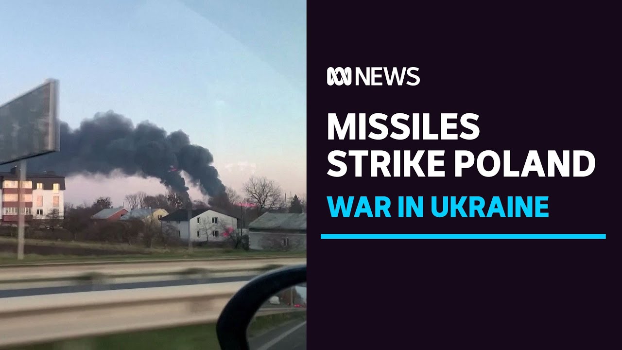 Explosion kills two in Poland near Ukraine border, with US blaming Russian missiles | ABC News
