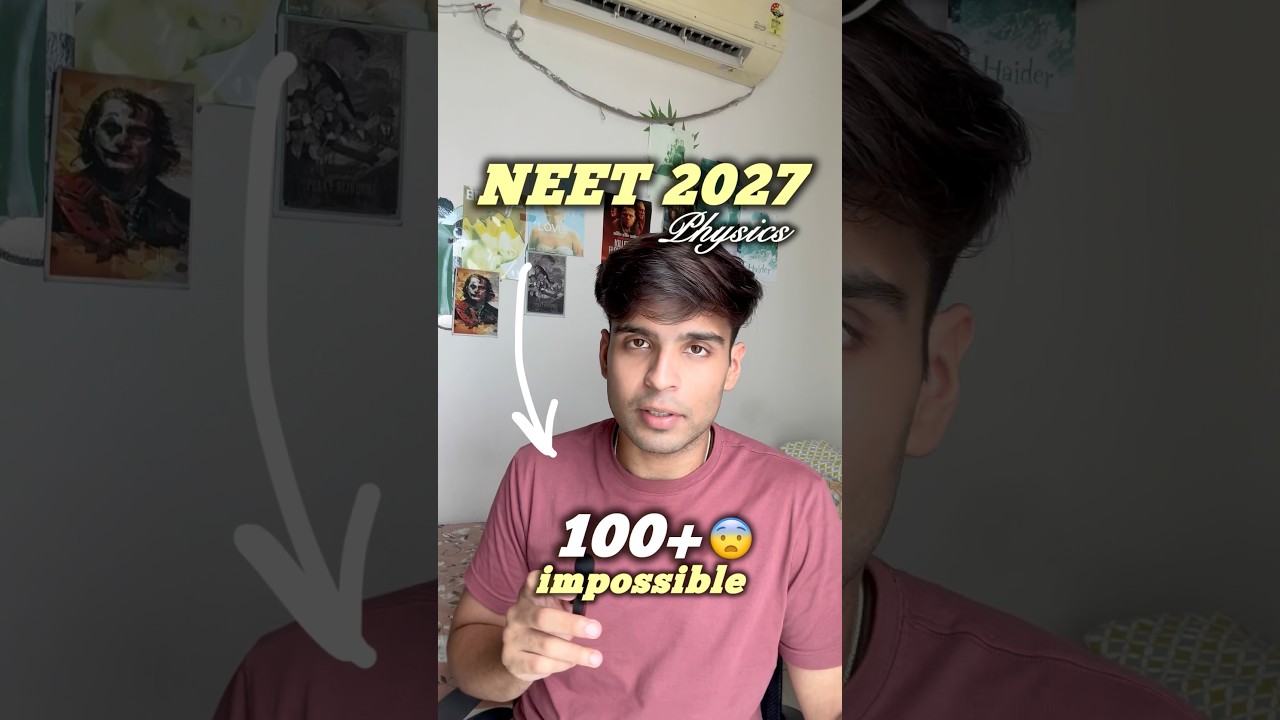 ⚡ Complete NEET 2027 Physics Strategy 🚀 | 150+ Marks Roadmap