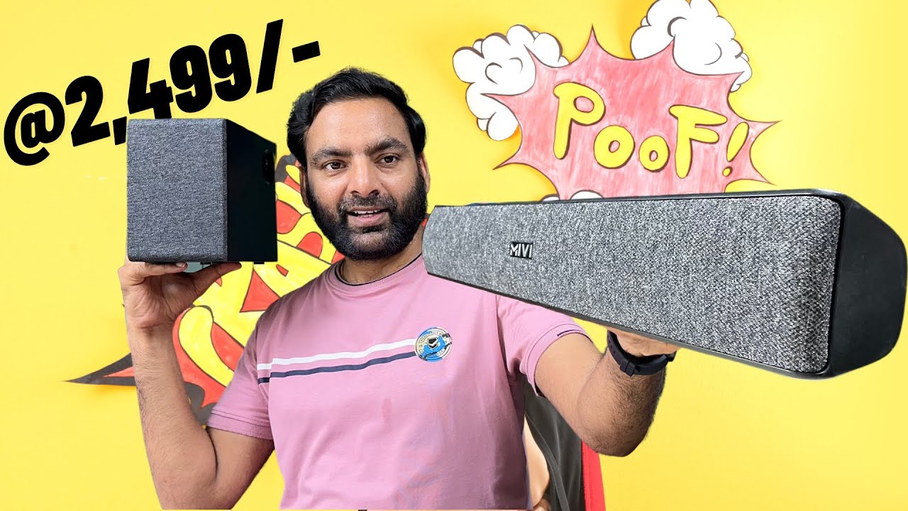 Transform Your TV Audio : Budget Soundbar with Woofer in Just 2499 Rs