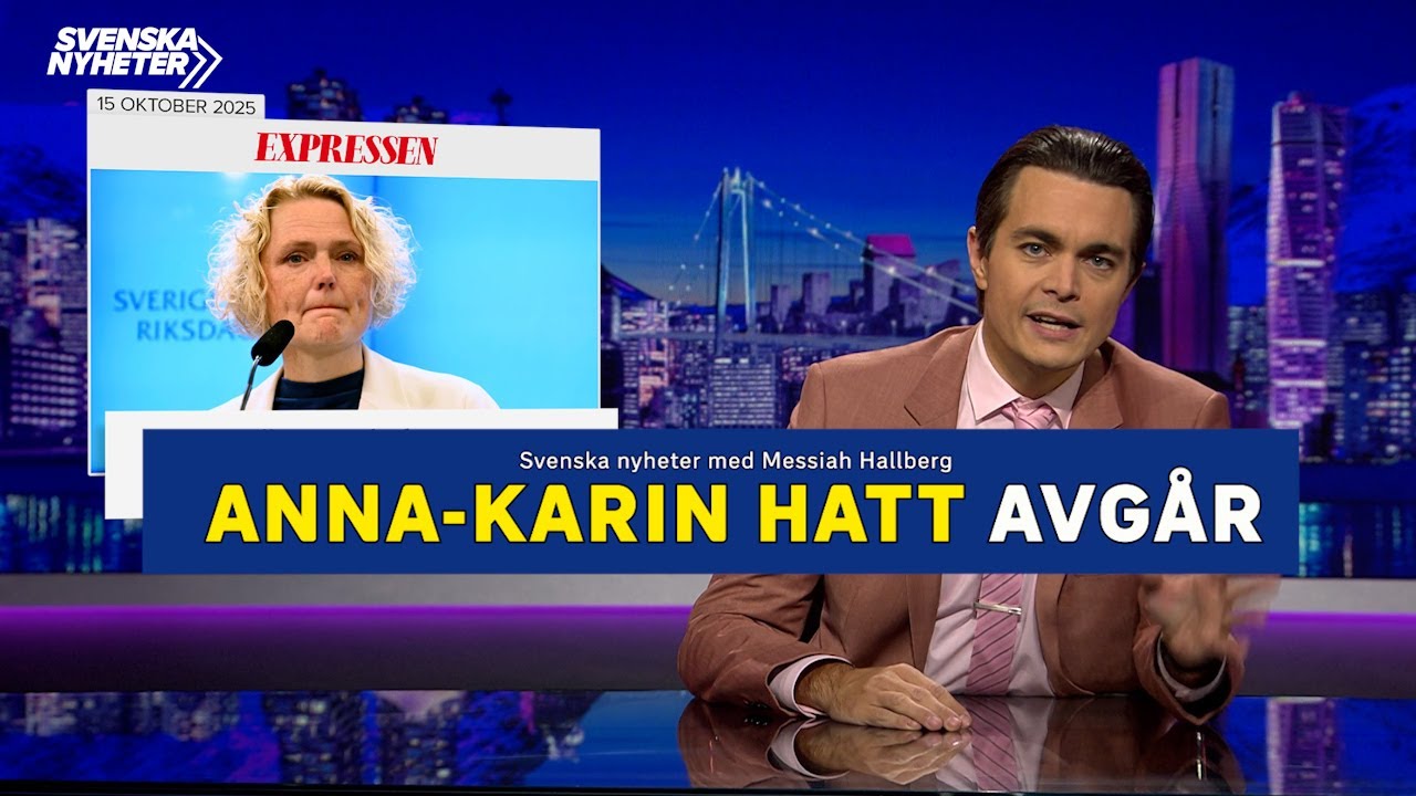 Anna-Karin Hatt avgår – Svenska nyheter (S16 EP4)