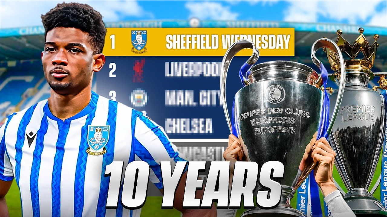 My IMPOSSIBLE 10 Year Sheffield Wednesday Rebuild In FM24!