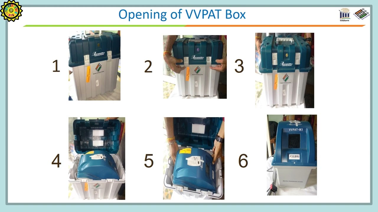 Commissioning  of EVM VVPAT