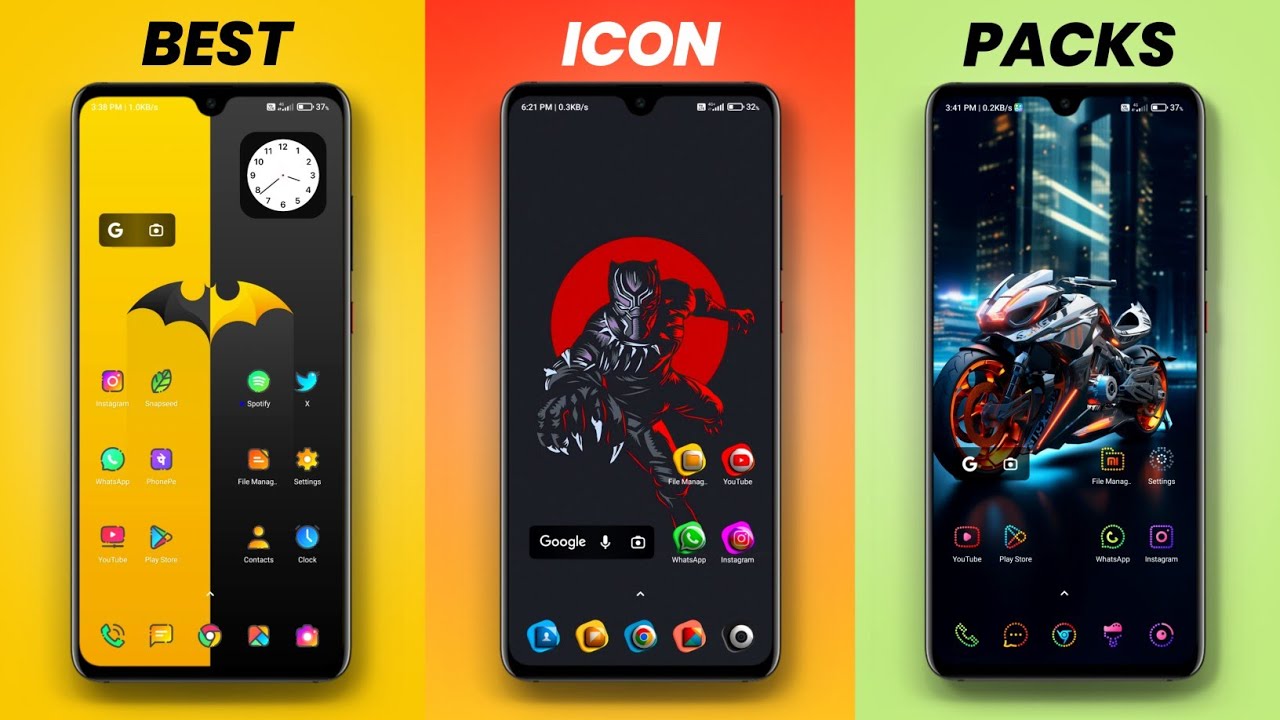 Top 10 Best Icon Packs for Android | Best Icon Packs For Android 2024