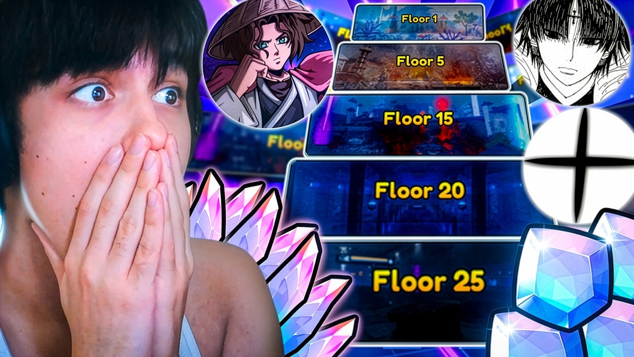 How Far Can We Go In Elemental Towers On Anime Vanguards?