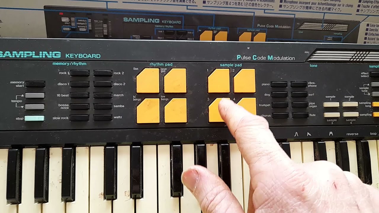 Casio Sk-5 Demo & Tour Sampling Keyboard