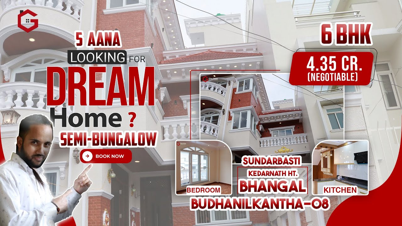 Brand New Semi-Bungalow for sale in Bhangal, Budhanilkantha!!!