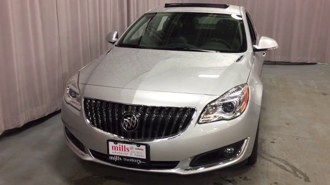 2017 Buick Regal Heated Front Seats Sunroof Silver Oshawa ON Stock #170501