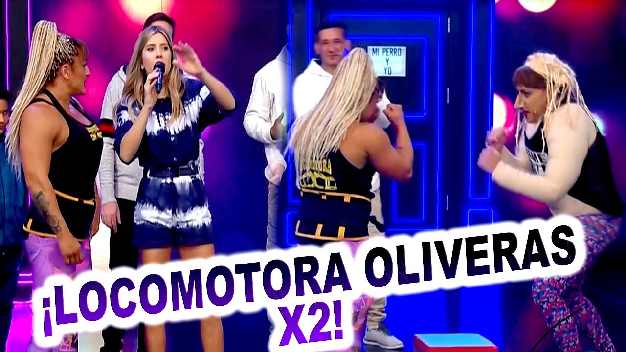 ¡Si entrenabas con una, imaginate con dos! Llegó otra La Locomotra Oliveras a Bienvenidos a bordo