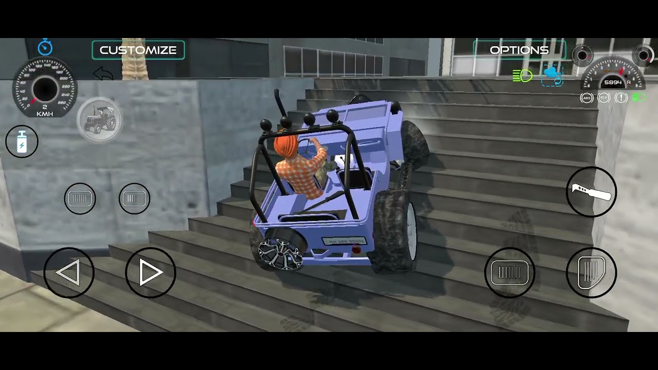 Indian vehicles 3d game viral video 📸