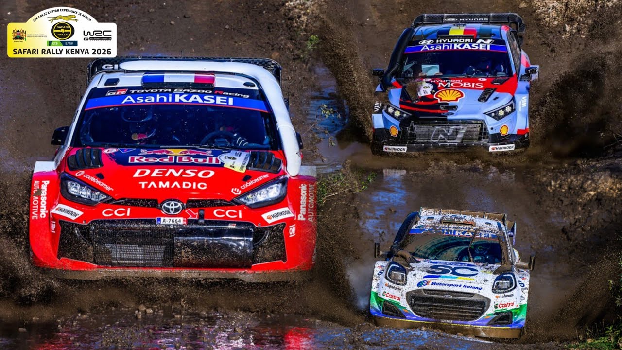 WRC Safari Rally Kenya 2026 🇰🇪 | Pure Sound Raw | Day 1 - Pure and hard safari HIGHLIGHTS 