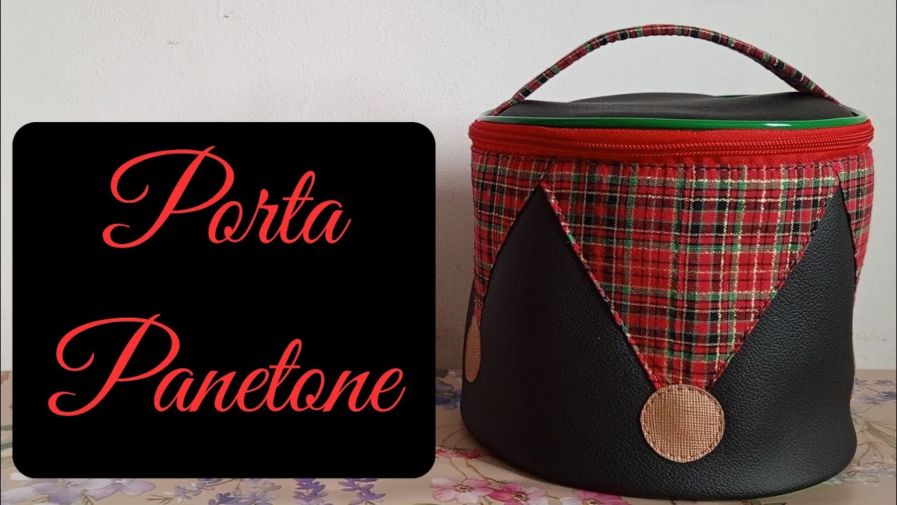 Porta Panetone Fácil de Fazer – Costura Criativa Passo a Passo