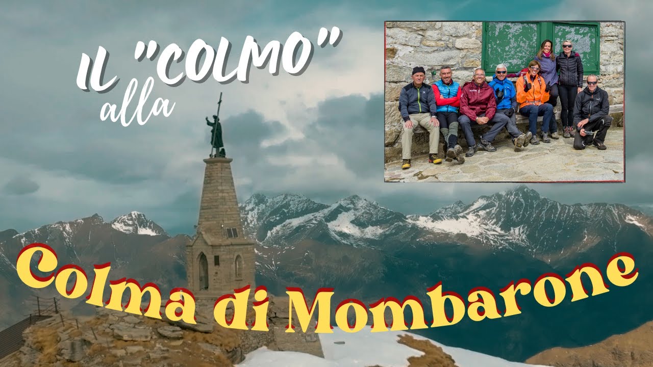 Colma di MOMBARONE | Punta TRE VESCOVI | Col GIASSIT |Anello con NEVICATA da Trovinasse (TO)