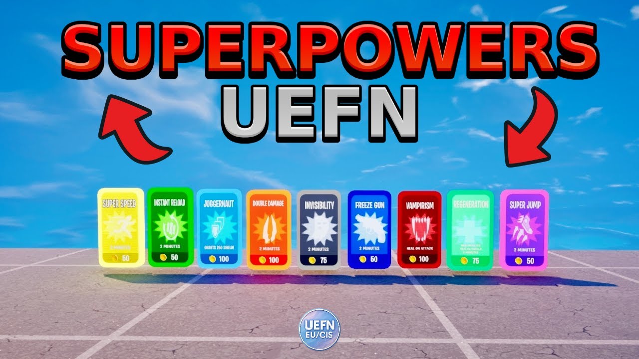 How to Make Super Powers? Fortnite Creative/UEFN (2025)
