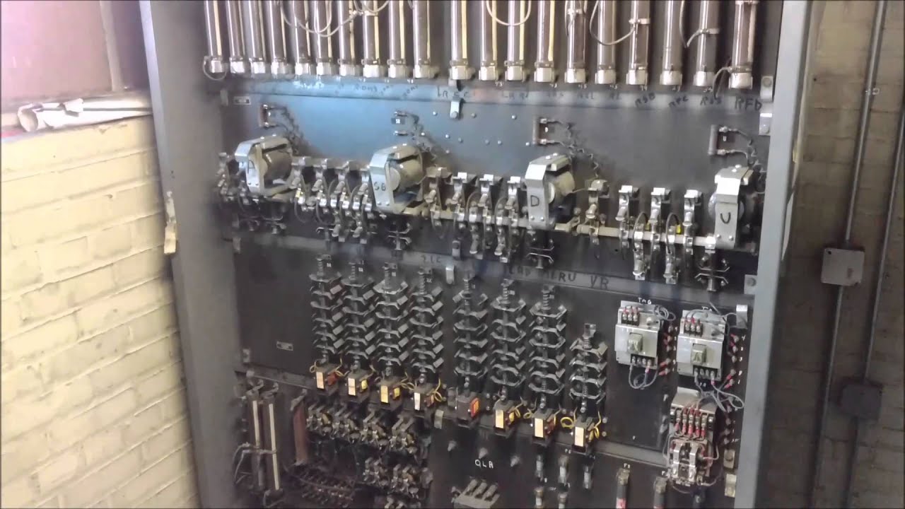 1974 Montgomery elevator with a broken gate switch (repair)
