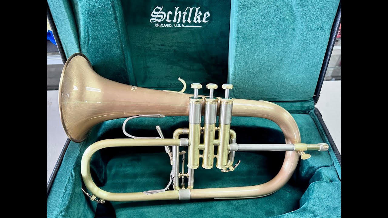 Schilke 1040 FL Bb Flugelhorn Scratched Lacquer 