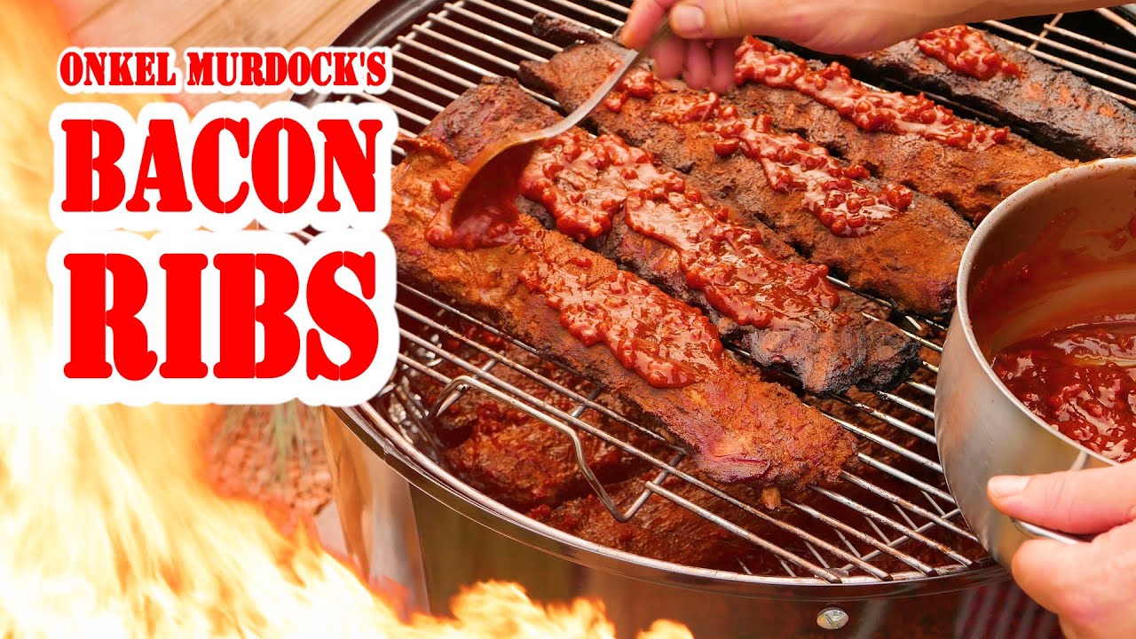 Bacon Ribs - BBQ Grill Rezept Video - Die Grillshow 208