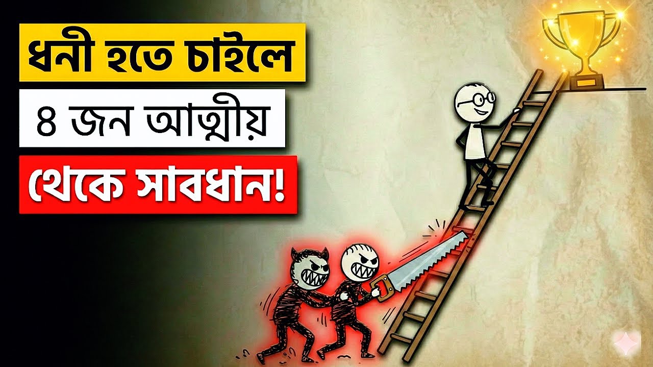 কোটিপতি হতে চান 🚀 আগে এই ৪ আত্মীয়কে জীবন থেকে 'ব্লক' করুন!