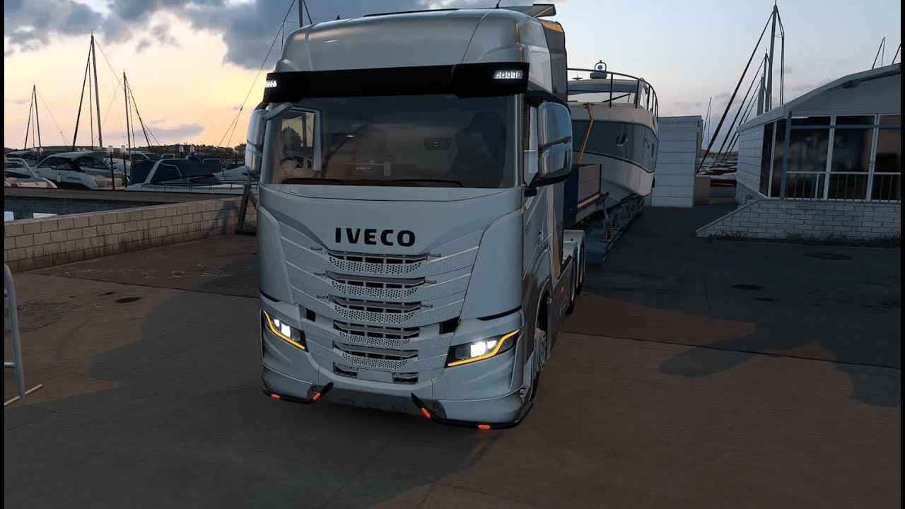 Realistic Driving/ ETS2/ IVECO/ Split to Graz