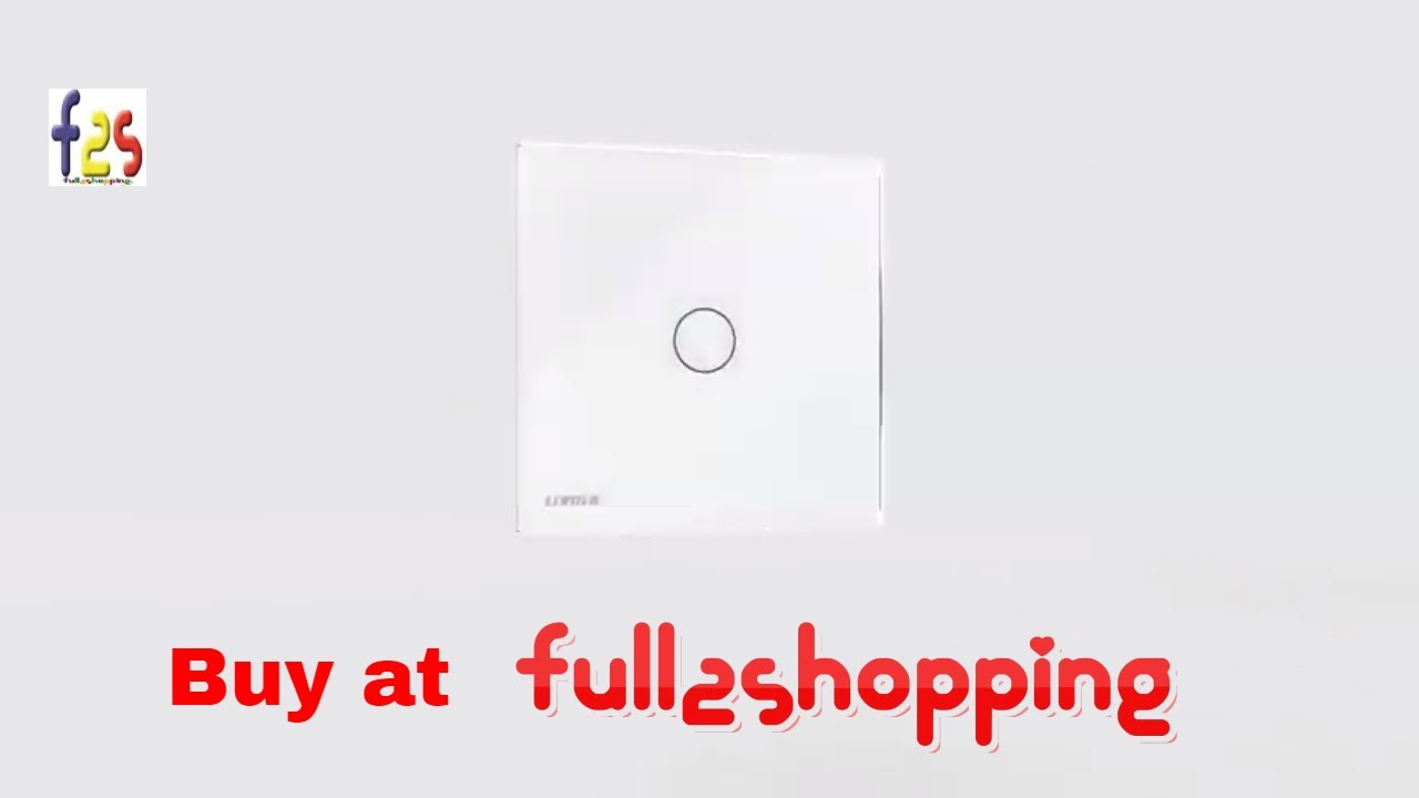 Switch Wall Touch Switch Luxury White Crystal Glass