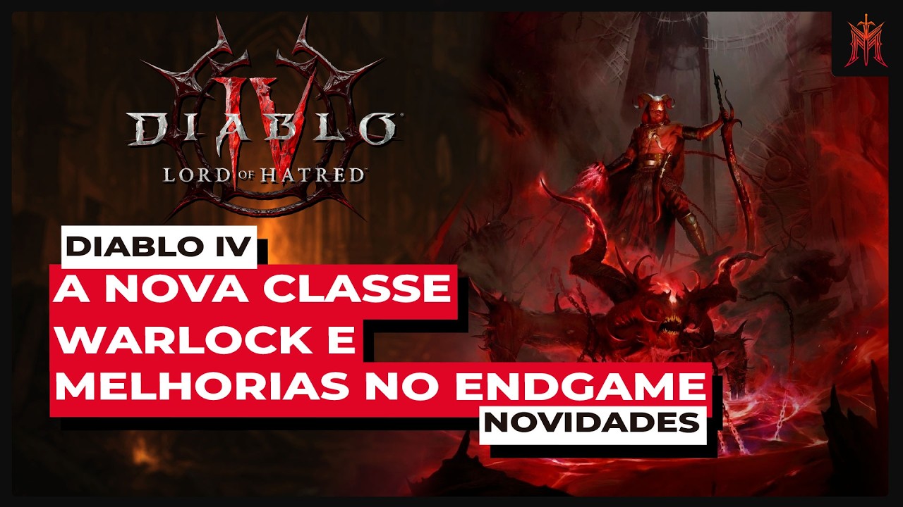 🔥 DIABLO IV VAI FICAR ABSURDO — Warlock, Cubo Horádrico e o Novo Endgame Mudando TUDO!