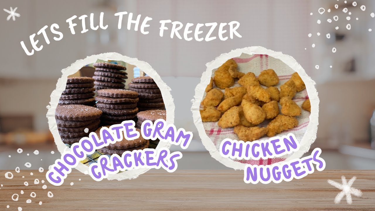 Freezer Meals| Chick Fil A Chicken Nuggets for the Freezer | Chocolate Gram Crackers