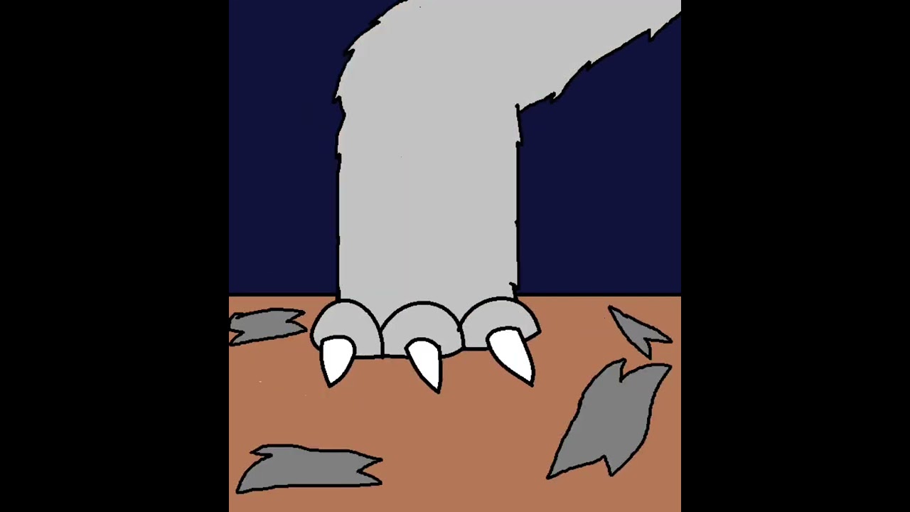 Female werewolf animation￼