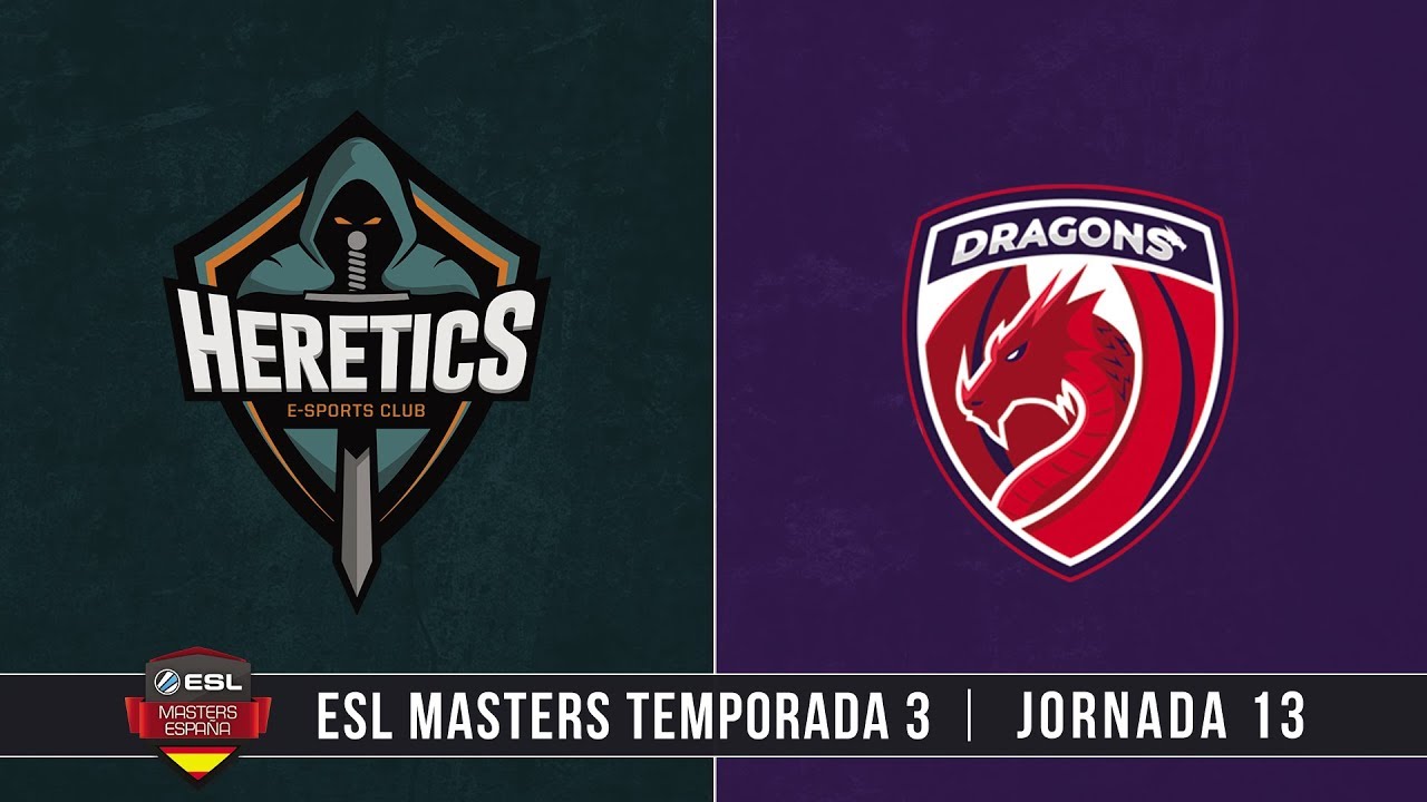 CS:GO - Team Heretics vs. Dragons E.C [dust2] ESL Masters CS:GO T3 - Jornada #13