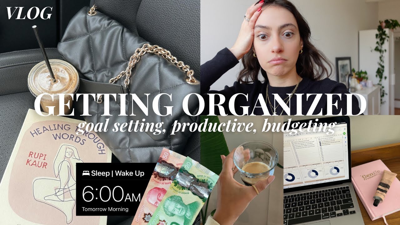 HOW I'M GETTING MY LIFE TOGETHER ✨ Goal Setting, Workouts, Budgeting, Reset | VLOG