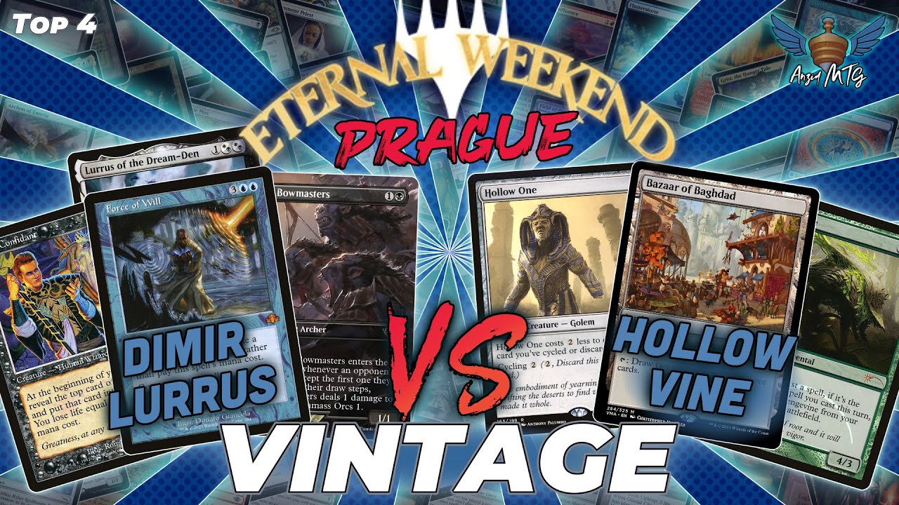 MTG Vintage | Dimir Lurrus vs Hollow Vine | Eternal Weekend Europe 2023 | Top 4