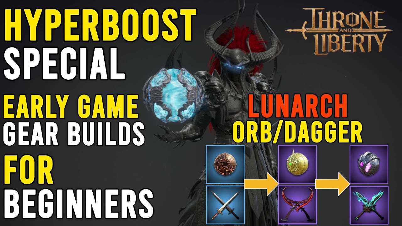 Throne & Liberty Orb Build - Orb Dagger - Lunarch - Hyperboost Special