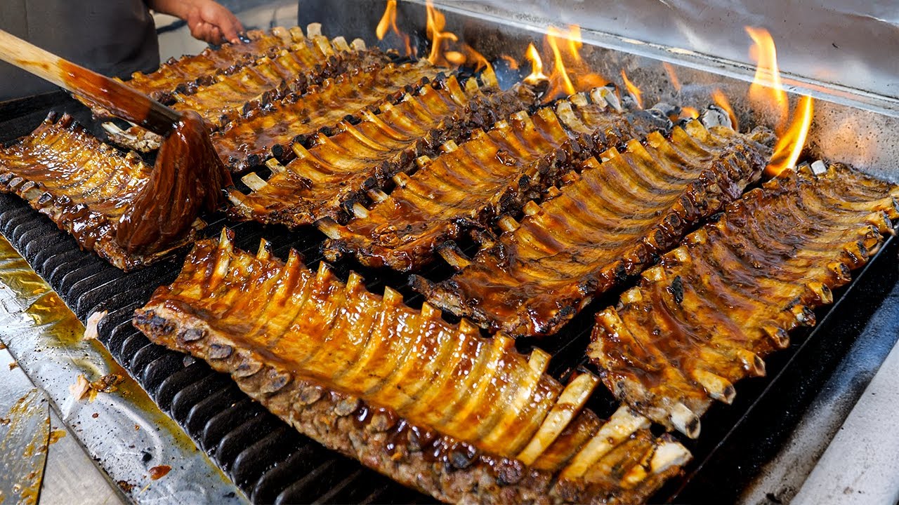 갈비 한달 5,000kg 완판?! 역대급 군침도는 K-갈비 몰아보기 BEST 5! Fantastic Korean BBQ Ribs l Korean street food