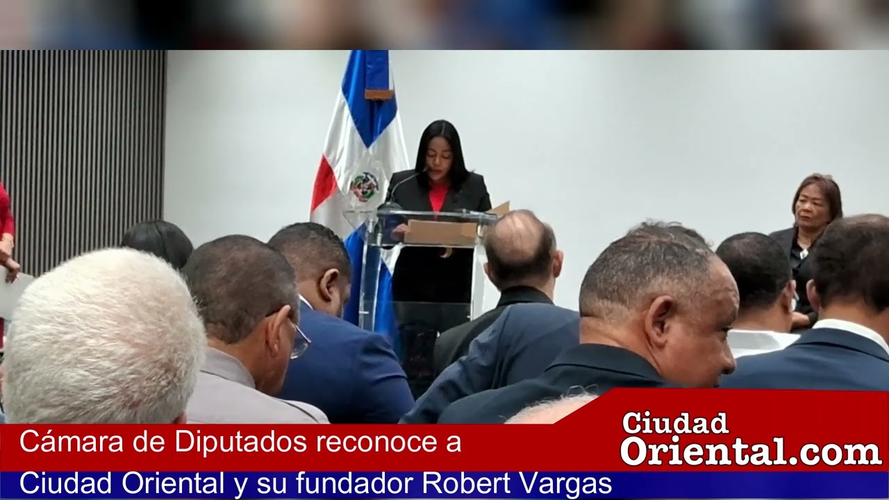 C&aacute;mara de Diputados reconoce a Ciudad Oriental y su fundador Robert Vargas