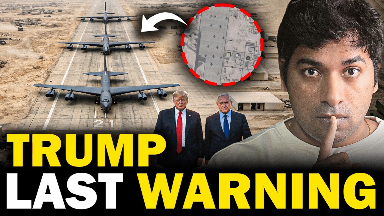🚨BREAKING TRUMP Netanyahu Meeting | Tension In Iran , B-52 Reality | 🛰️ Satellite Images | VR Raja