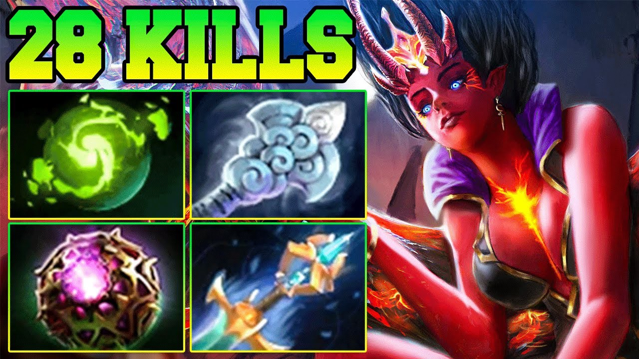 7.39 28 Kills QOP Dota 2 Mid Lane Beast - Best Queen Of Pain Dota 2 Gameplay Guide Build 7.38 7.40