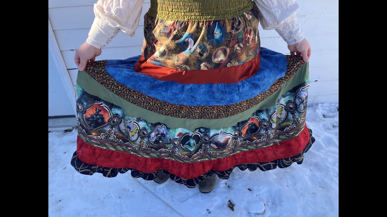 How to Sew a Tiered Skirt: Take 3