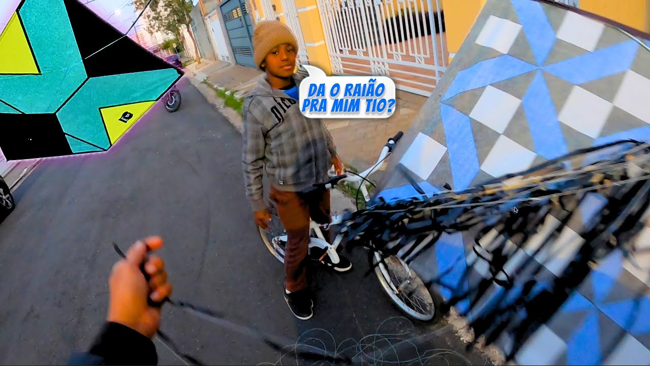 TUDO DANDO ERRADO, perdi pipa, perdi linha… mas o FINAL VALEU DEMAIS!