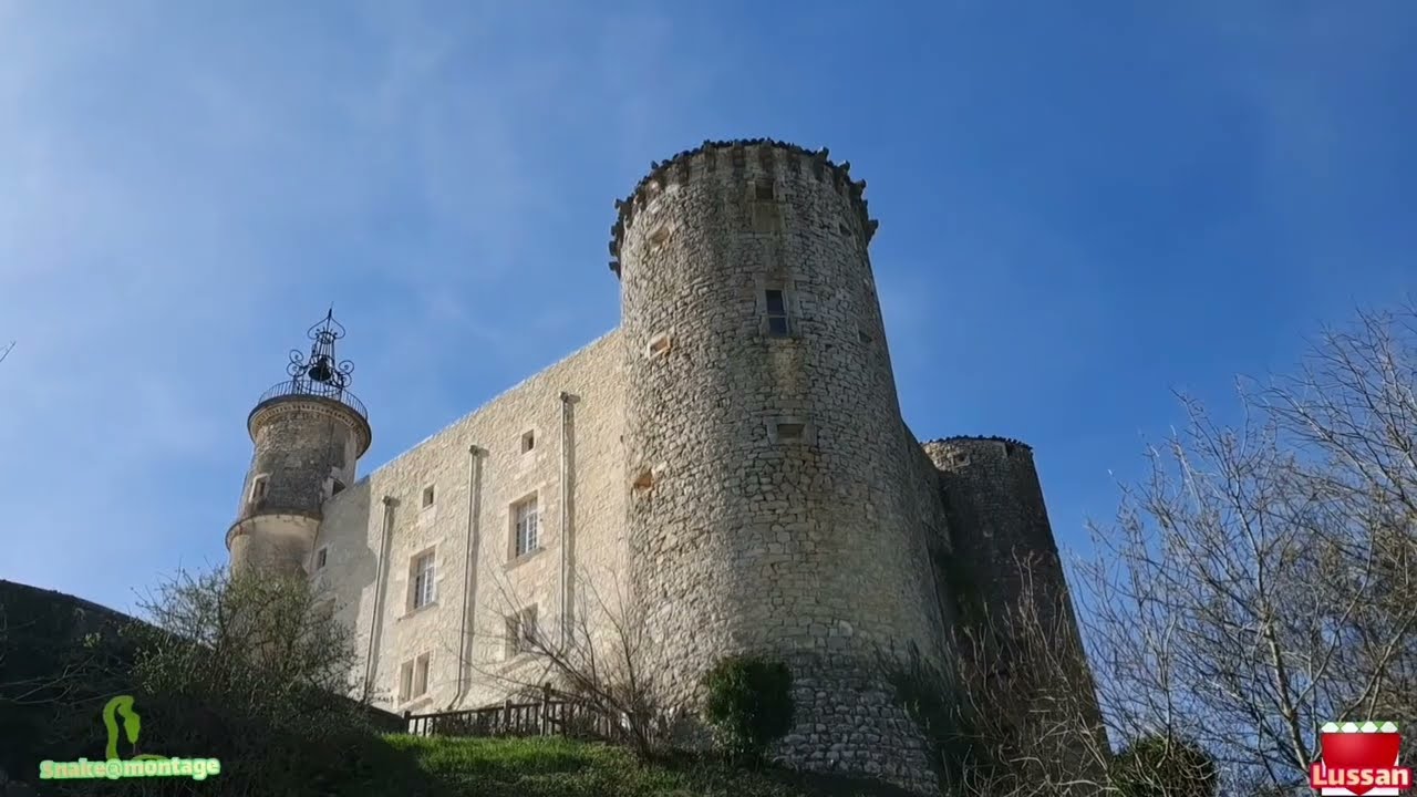 Lussan, classé plus beau village de France
