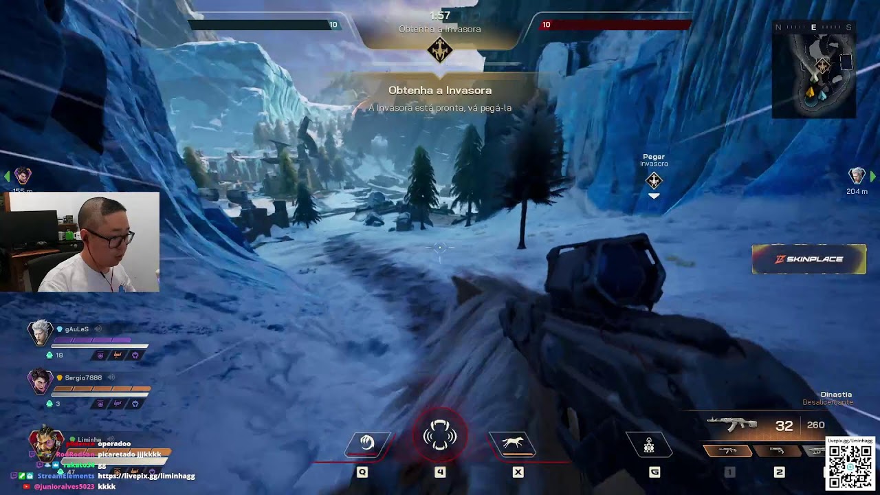 AOVIVO Liminha jogando HIGHGUARD!