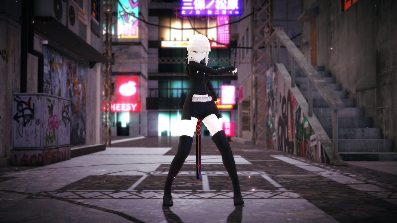 【MMD】『ヒアソビ(Hiasobi)』Saber Alter【Fate/Grand Order】2160p 4K
