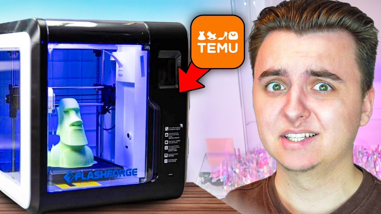 Koupil jsem Nejlevnější 3D Tiskárnu z TEMU!