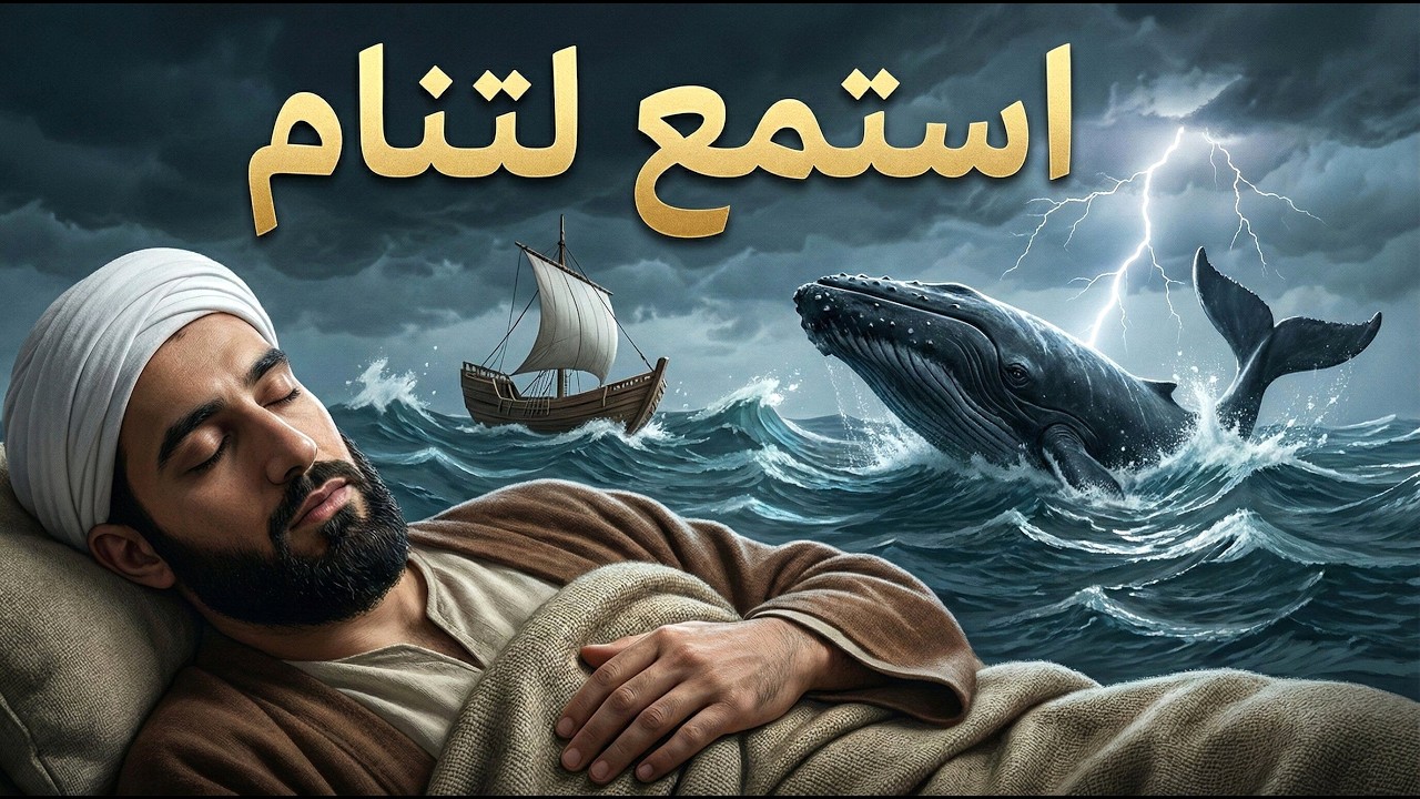 قصة الصبر والفرج: النبي يونس والحوت استمع لتنام