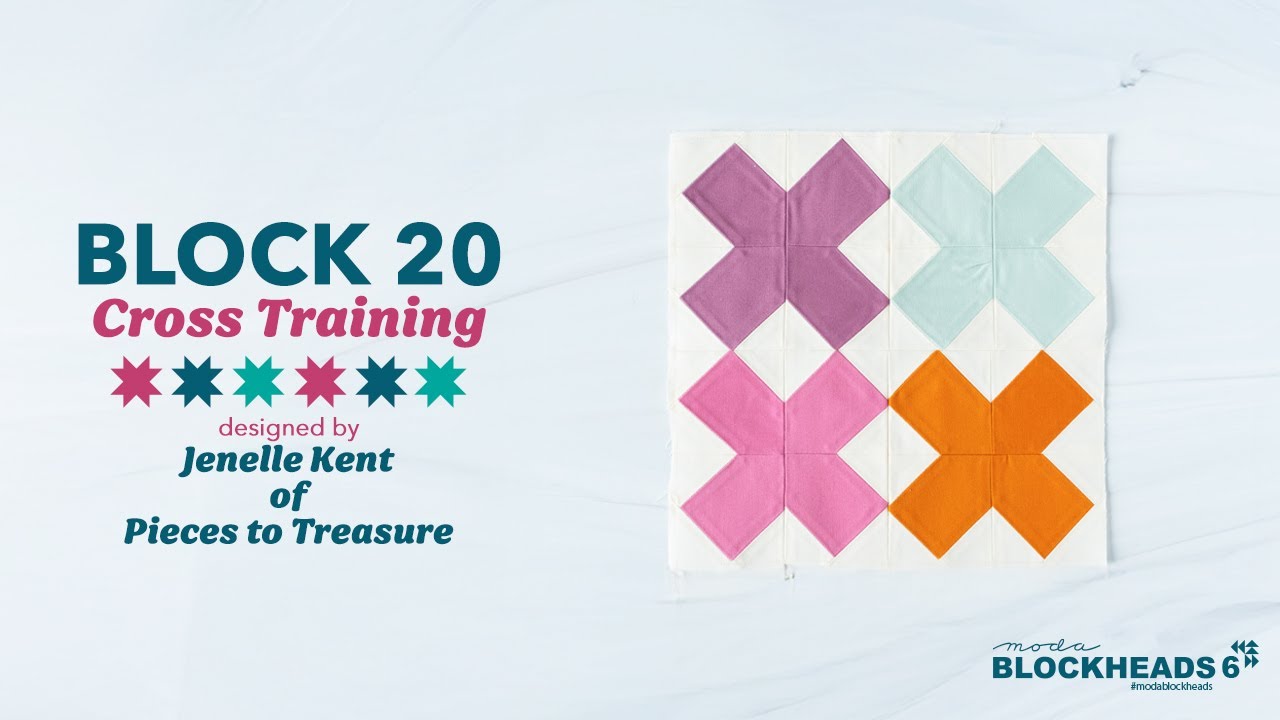 Blockheads 6 | Block 20: Cross Training от Дженелл Кент из Pieces to Treasure
