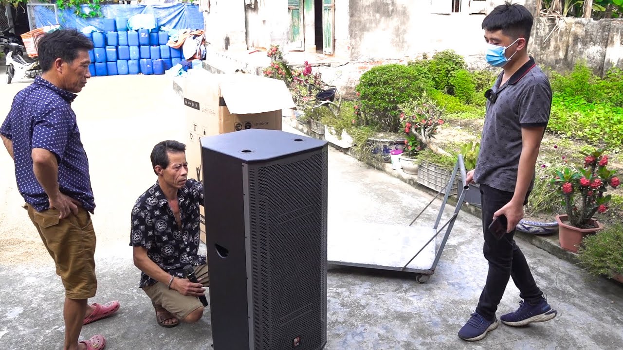 Giao loa kéo Prosing W215B về An Lão, Hải Phòng