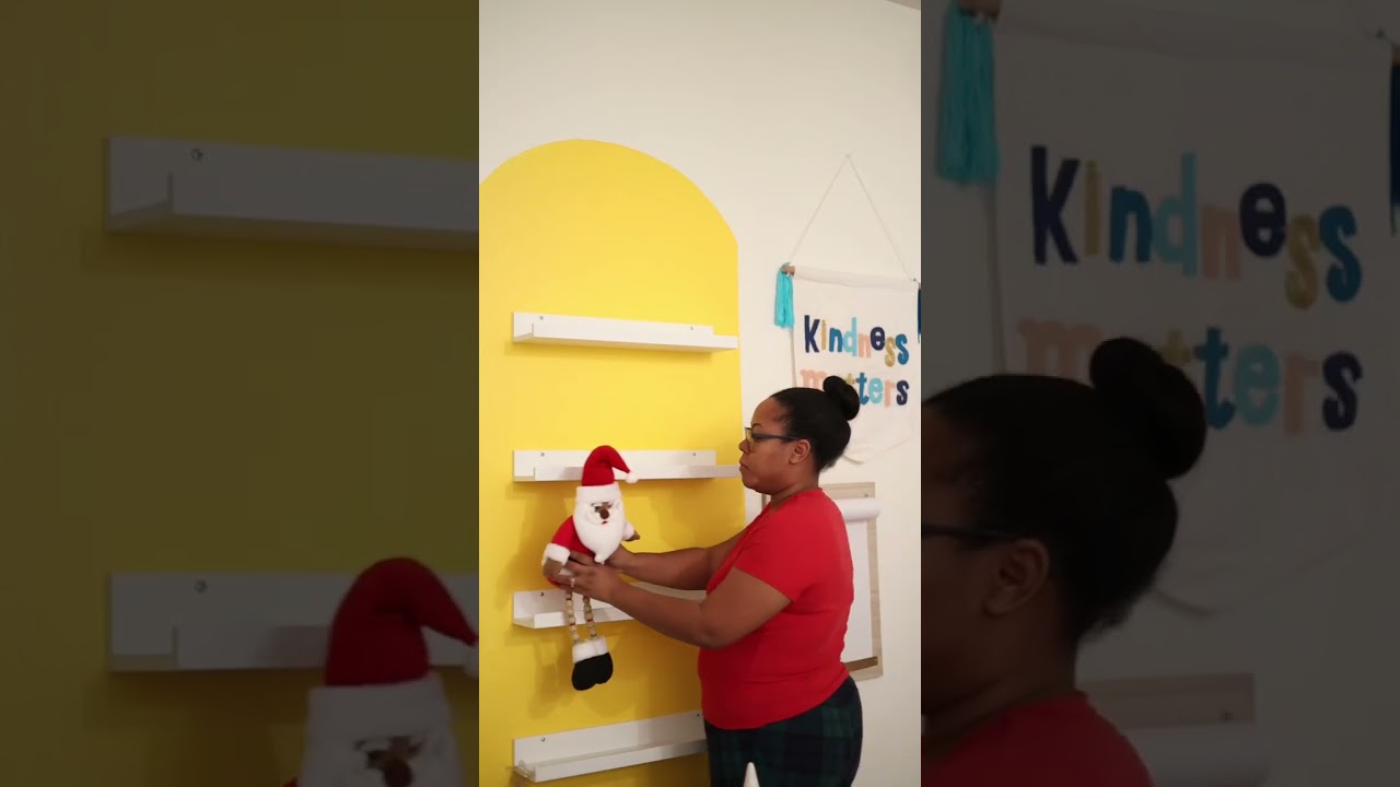 Christmas Playroom Decor