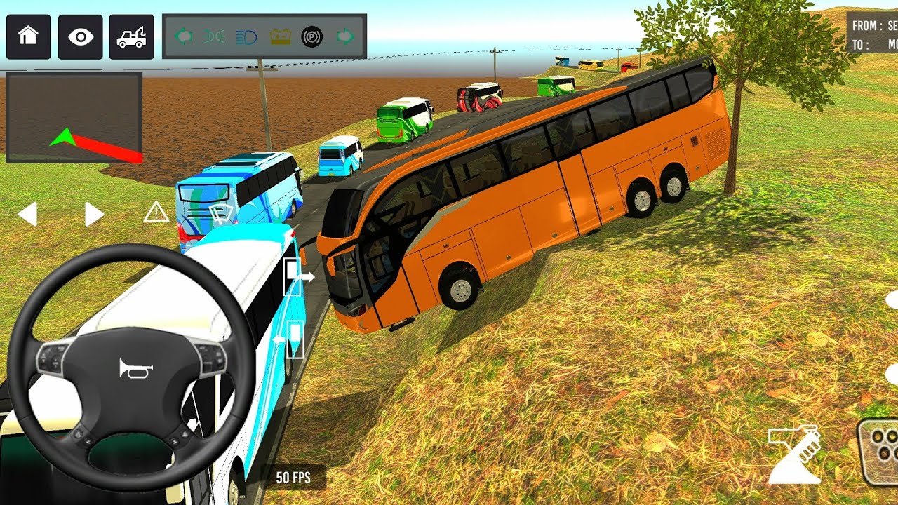 Indonesia City Bus Driving 🚌 | Euro Coach BUS SIMULATOR INDONESIA | Android 2026 Gameplay 🔥