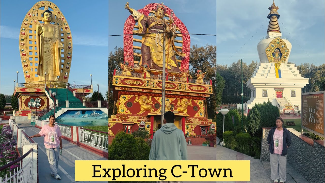 Clement Town || Buddha Temple || Dehradun Vlog || mountain vibes & peaceful moments #dehradun #vlog 
