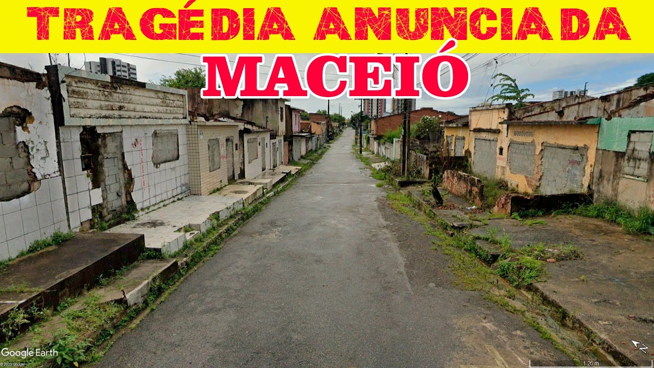 MAIOR CATÁSTROFE AMBIENTAL EM ÁREA URBANA DA HISTÓRIA DO PLANETA - MACEIÓ - BRASKEM