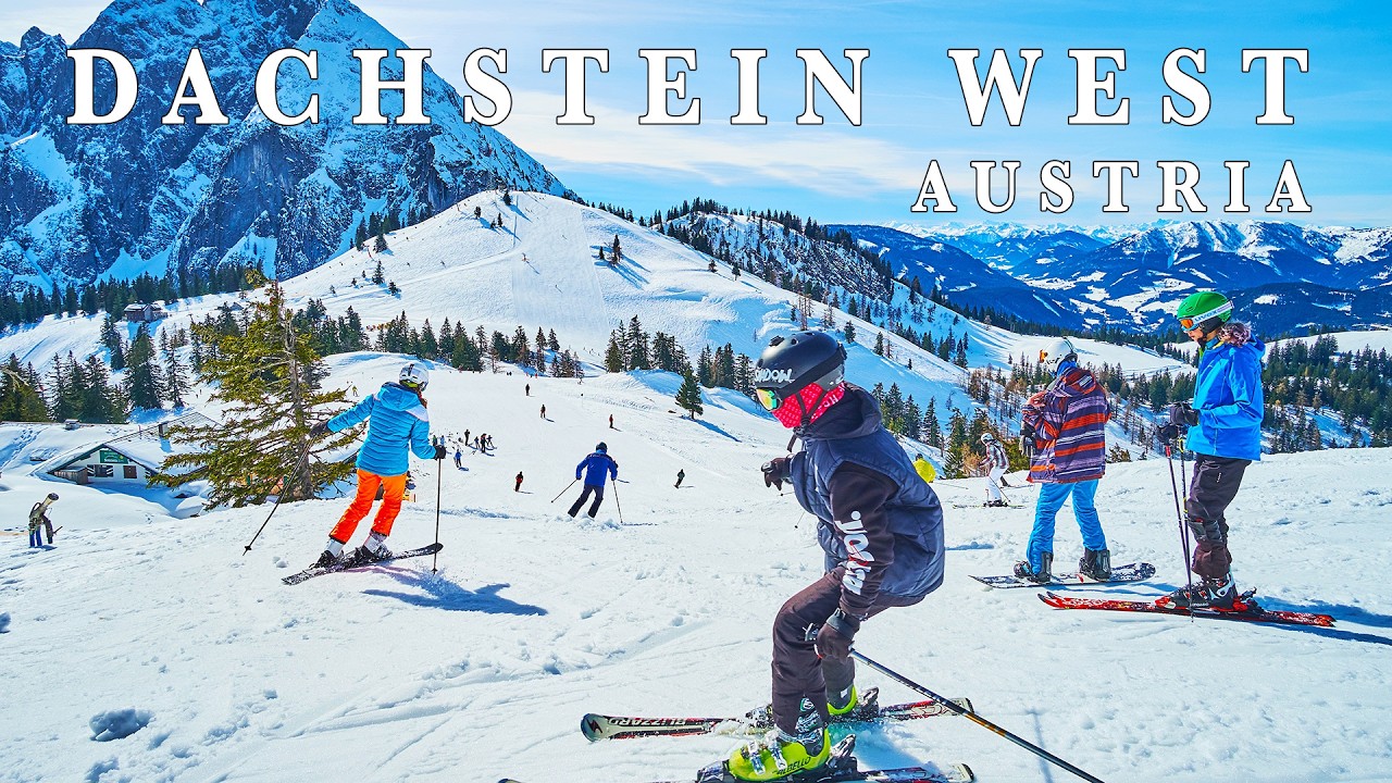 Winter in Gosau & Gosausee | Dachstein West Views, Panorama-Jet Cableway | Salzkammergut, Austria